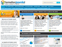 Tablet Screenshot of formation-joomla.com